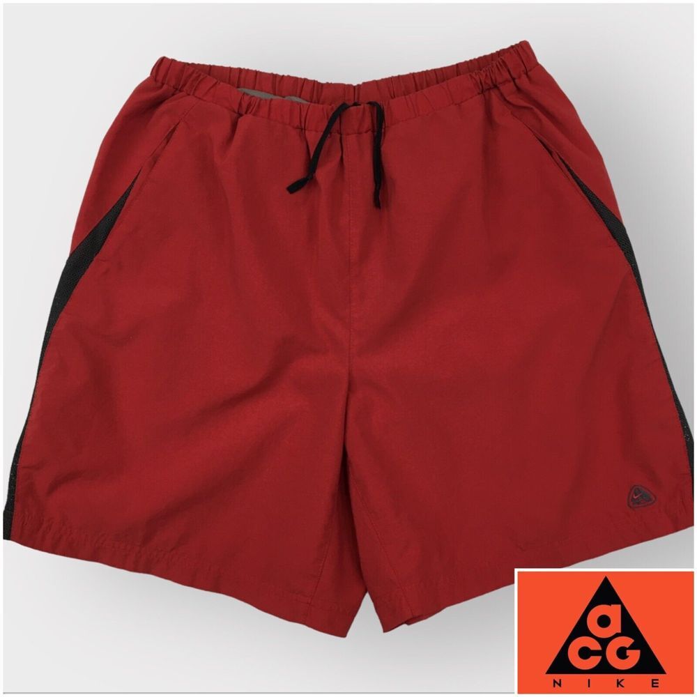 Nike ACG Shorts Mens Size L Lined Athletic Running Casual Vintage Y2K